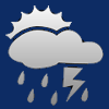 leichte Gewitter